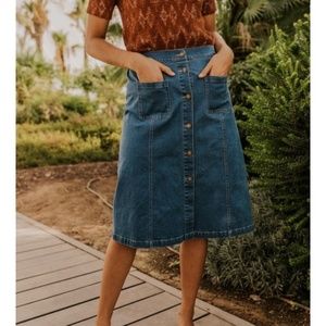 Alicante Denim Skirt